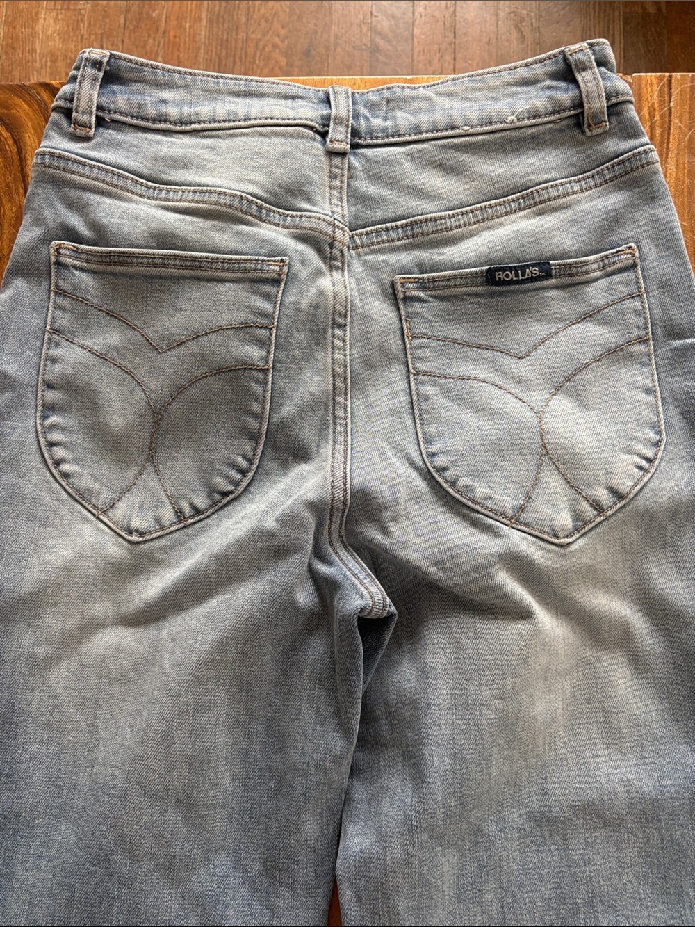 ROLLA’S East Coast Flare High Rise Jeans Size 24 - Picture 6 of 9